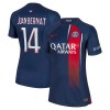 Camiseta de fútbol Paris Saint-Germain 2023-24 Juan Bernat 14 Primera Equipación - Mujer